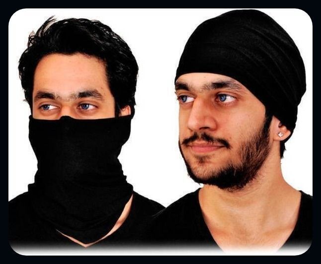 ent aakasha trend Men Solid Bandana-picture-36
