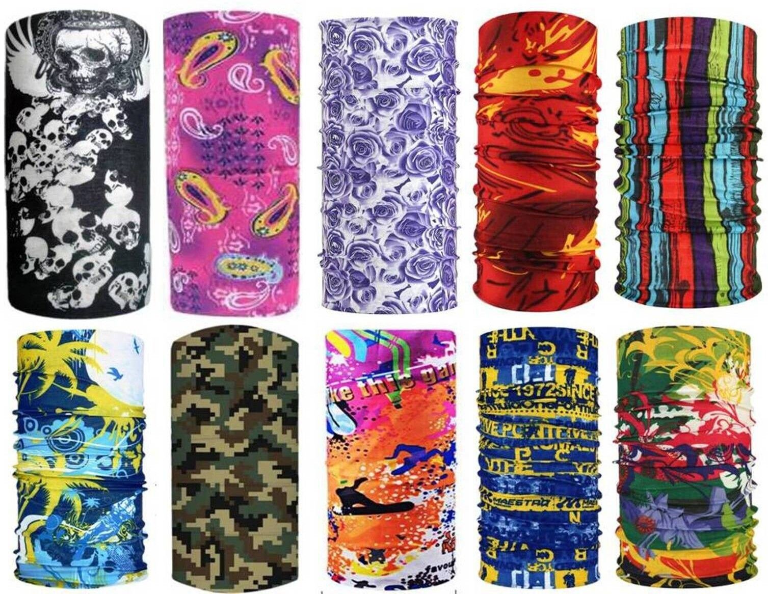 voici Men & Women, Men, Women, Boys, Girls, Boys & Girls Graphic Print Bandana-picture-4