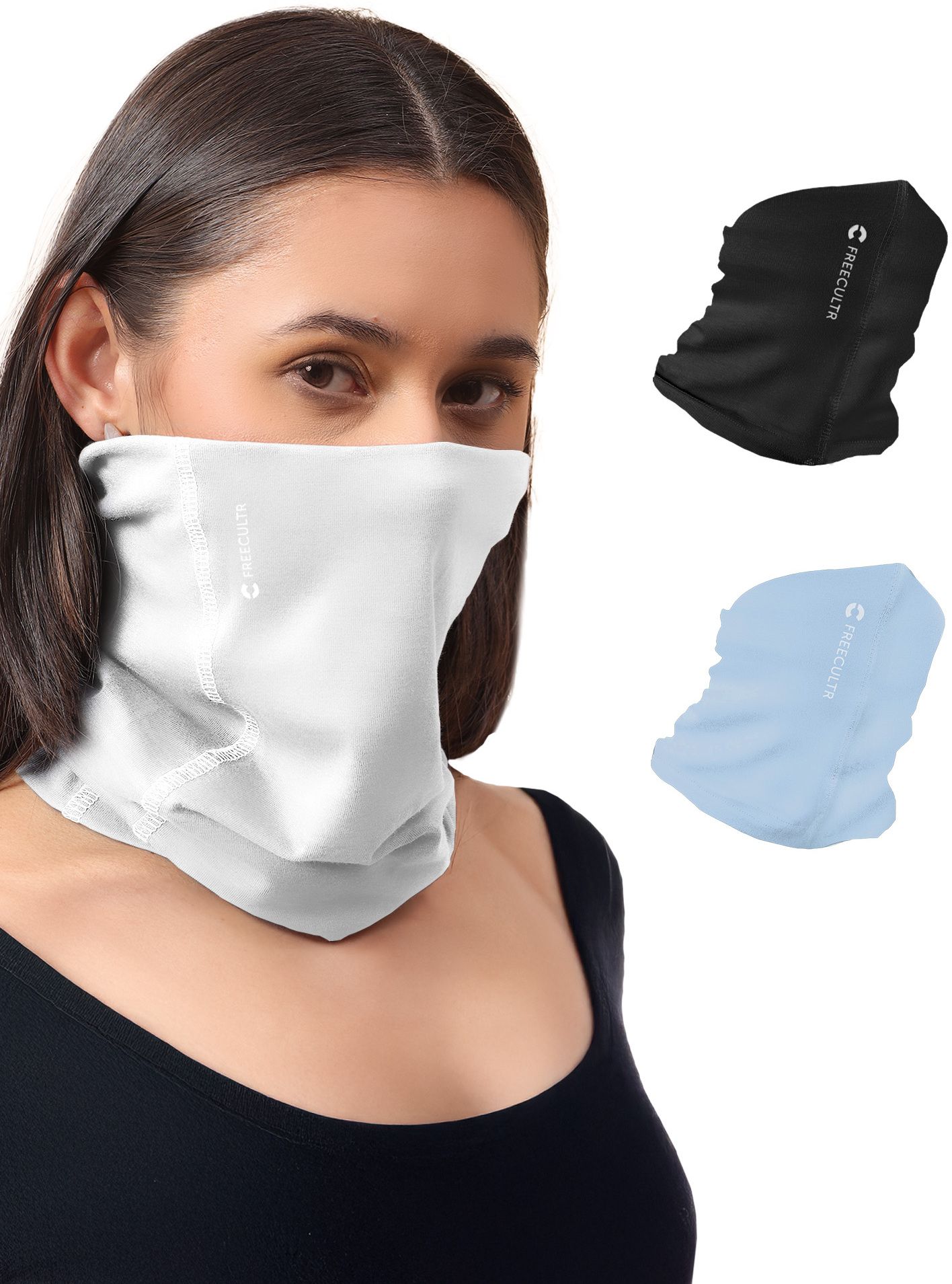 Women Solid Bandana-image-4