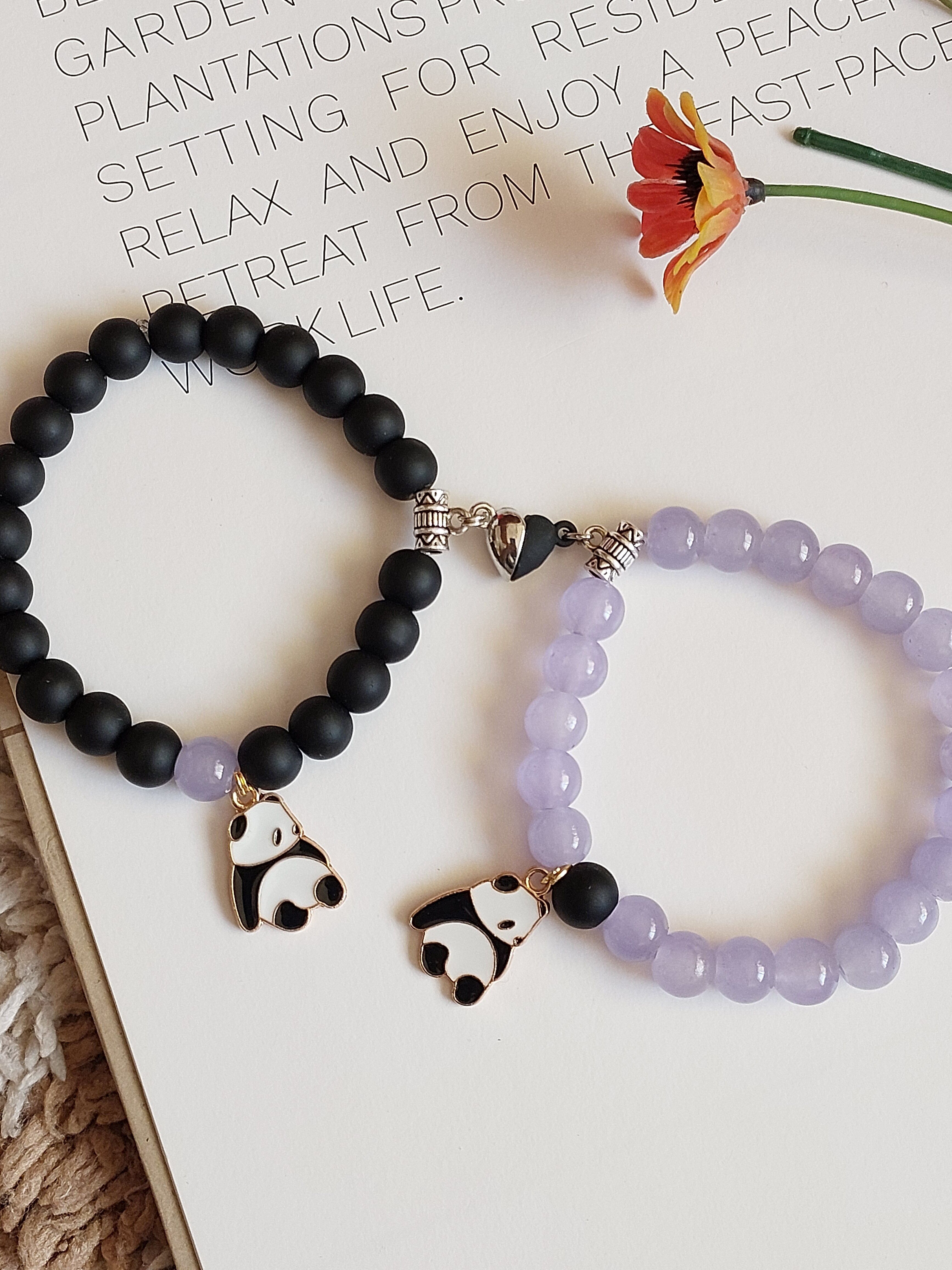 icandies Stone, Crystal, Glass Beads Bracelet-picture-17