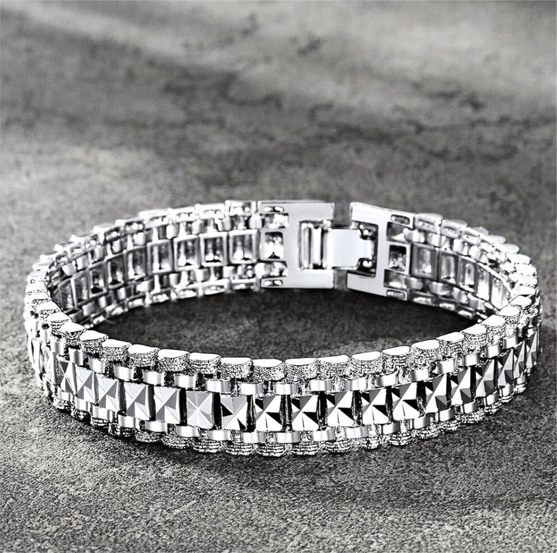Brass Silver Bracelet-image-32