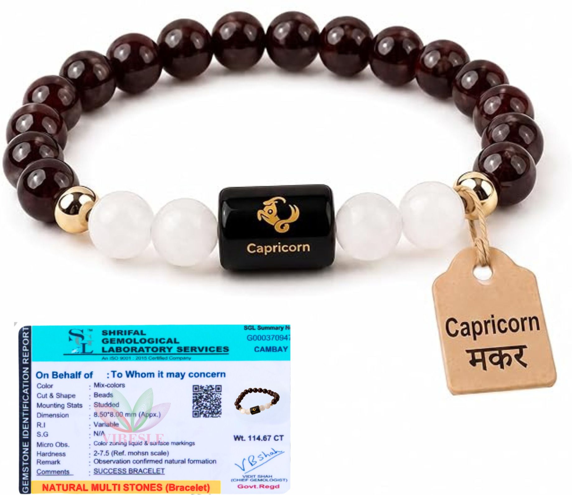 vibesle Stone, Crystal Beads Bracelet-picture-36