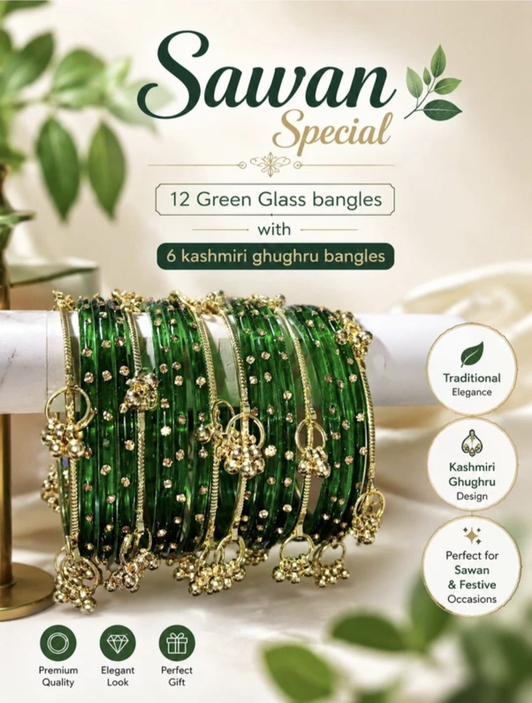Glass Bangle Set-image-49