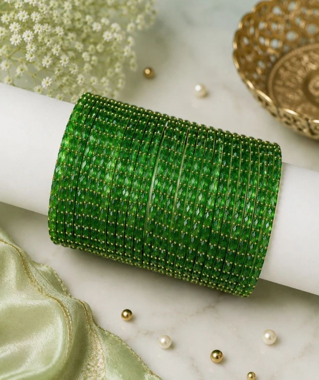 Glass Bangle Set-image-48