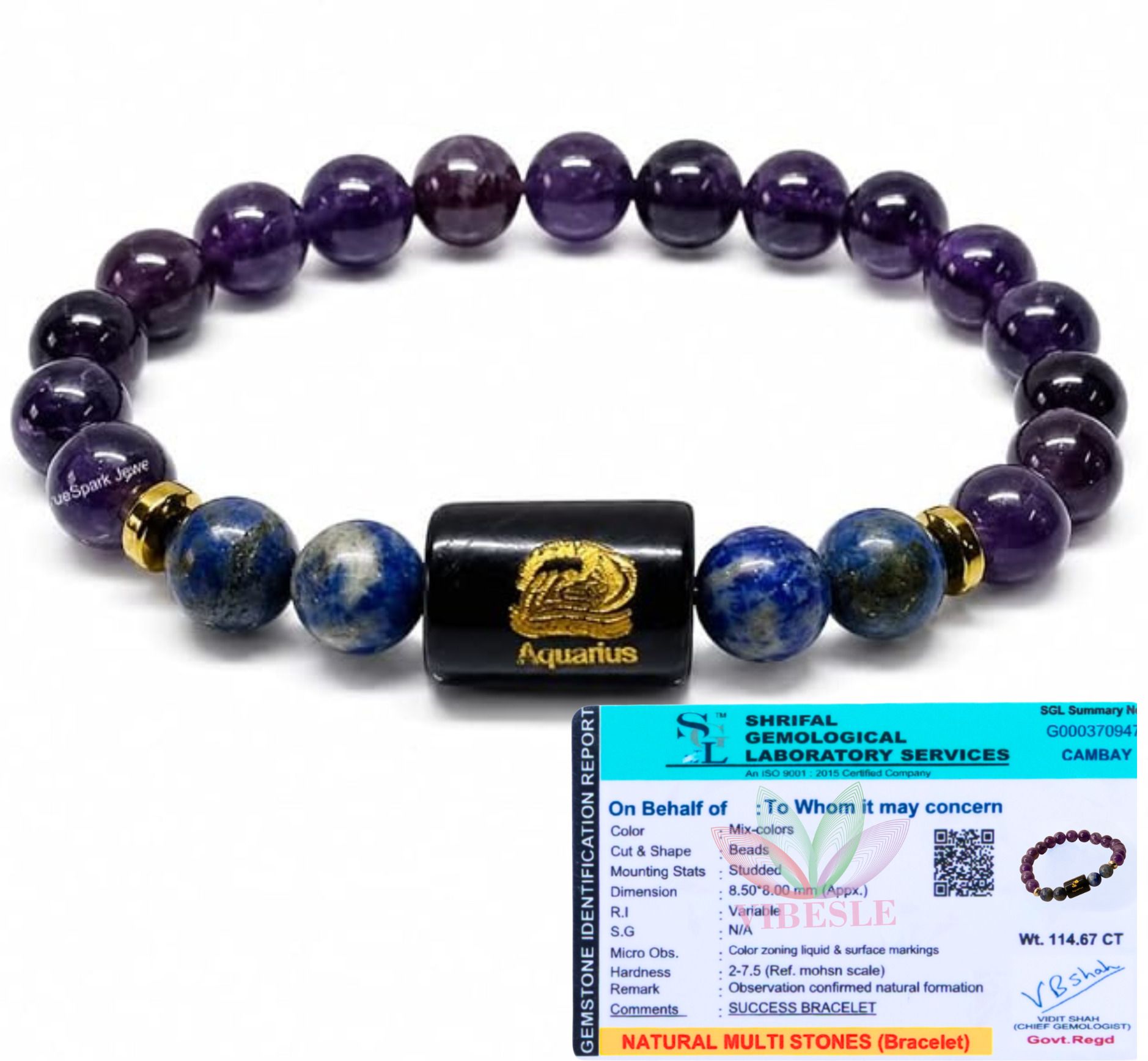 vibesle Stone, Crystal Beads Bracelet-picture-6