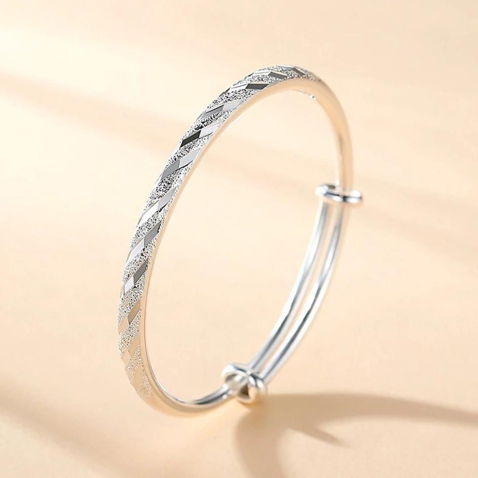 Sterling Silver Crystal Gold-plated Bracelet
