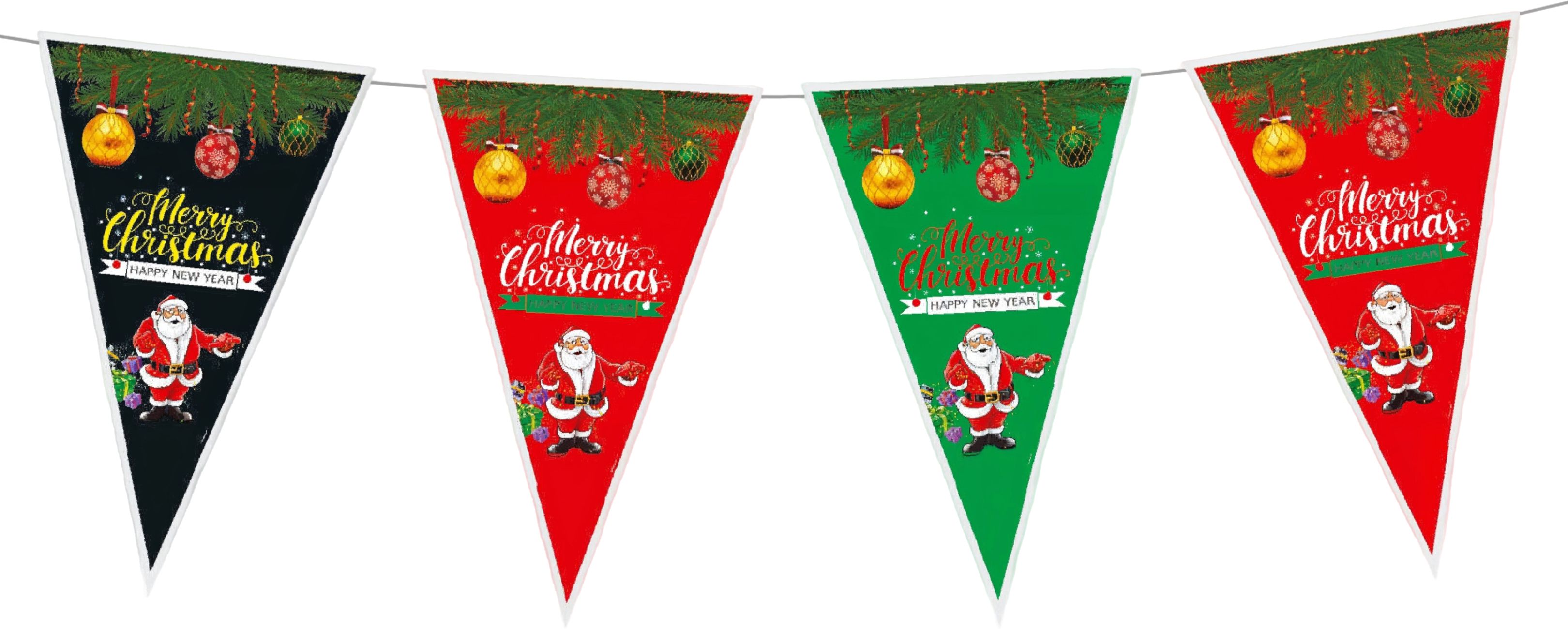 the decor queen Merry Christmas Bunting Flag Decoration Banner for Home, Office, Party & Events Banner-picture-16