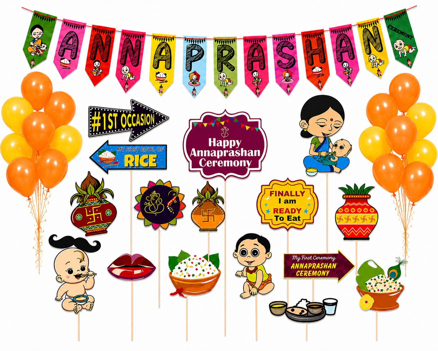 Annaprashan Ceremony Decoration Kit Banner-image-16