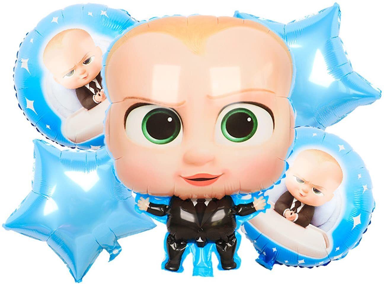 shanviadorn Printed Boss Baby Foil Balloons || Children Boss Baby Theme Party Birthday Balloon-picture-47