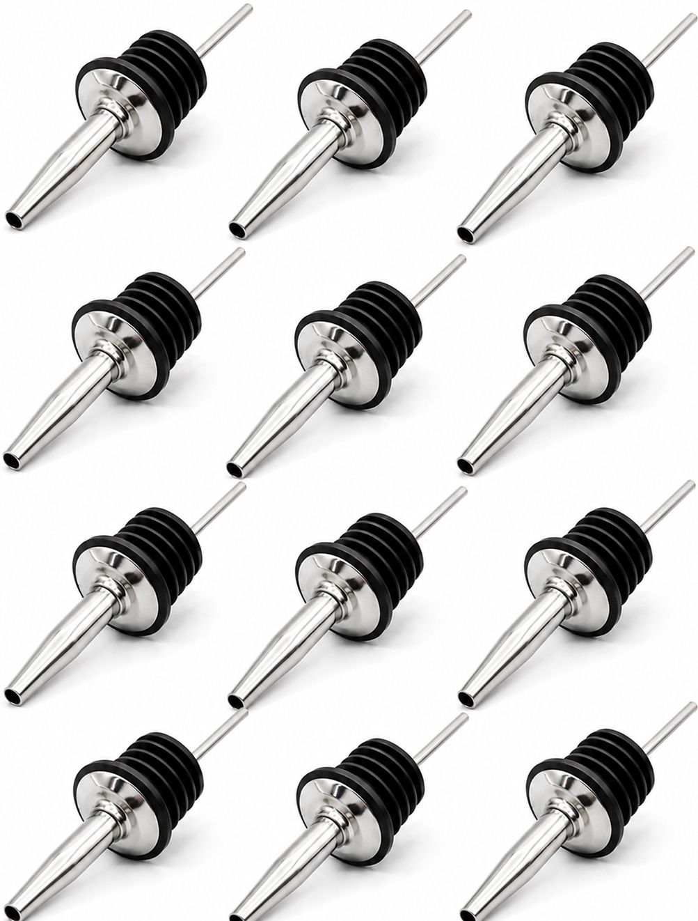PM LEKHA - FOCUS ON QUALITY 12 PCS WINE LIQUOR POURER 12 - Piece Bar Set-image-40