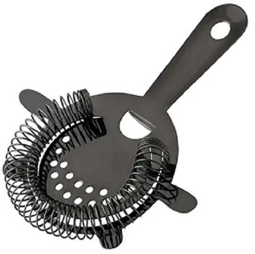 dynore Stainless Steel Black Cocktail Strainer For Bartending/ Bar Strainer 1 - Piece Bar Set-picture-31
