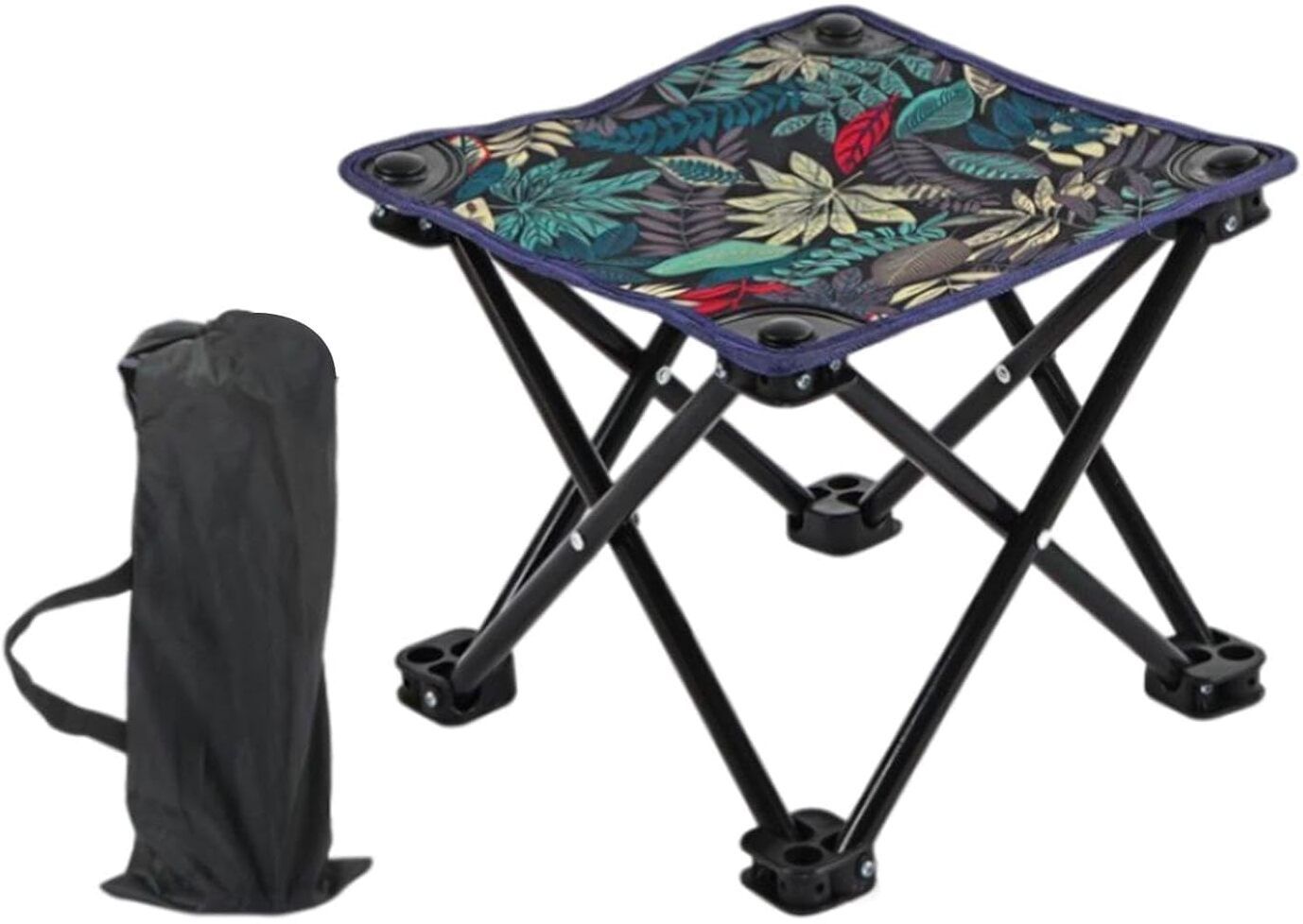 krique small folding stool for baby chair Foldable Carbon Steel Inversion Chair-picture-17