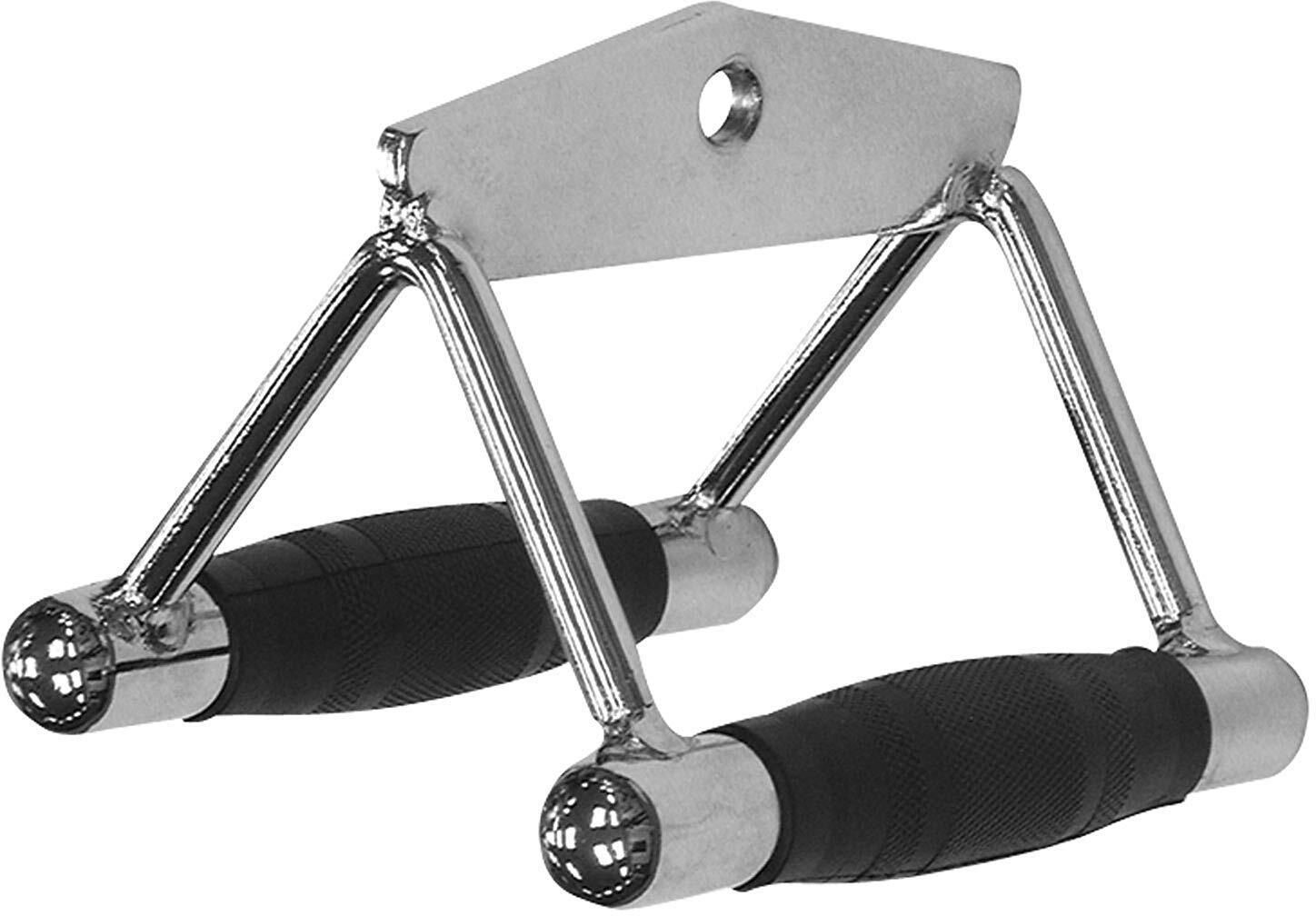 V Bar Rowing Handle With Grip | Cable Machine Handle Attachments Multi-training Bar-image-46