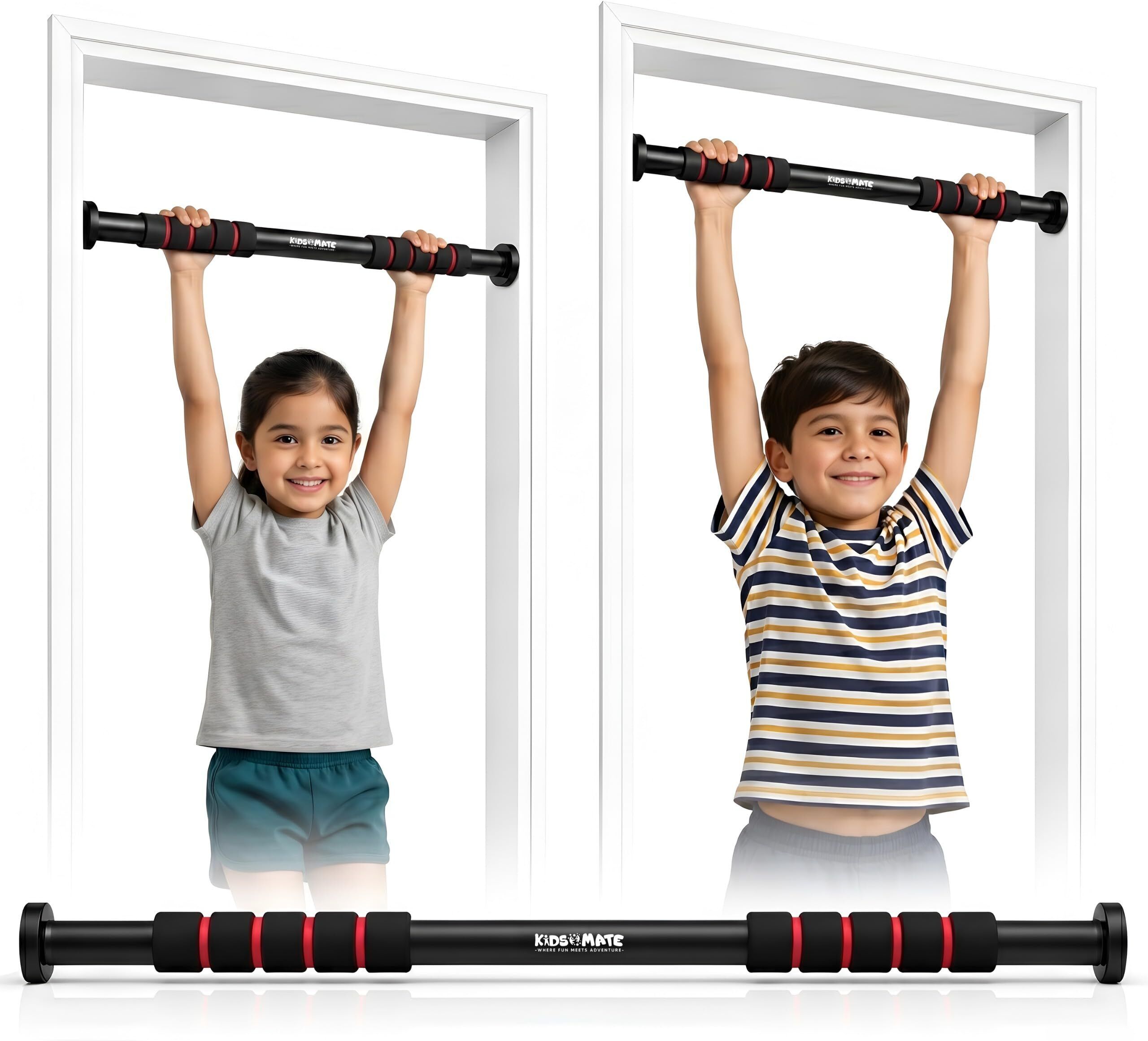Height Increase for Kids | Hanging Rod for Kids & Adults | 100 Kg Capacity, Pull-up Bar-image-17