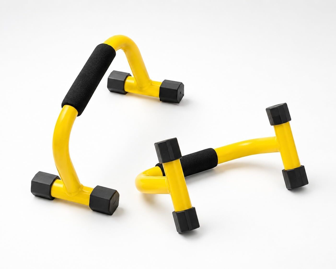 Premium Heavy Metal Push Up Bar Stand For Men/Women Home & Gym Exercise (YELLOW) Push-up Bar-image-41