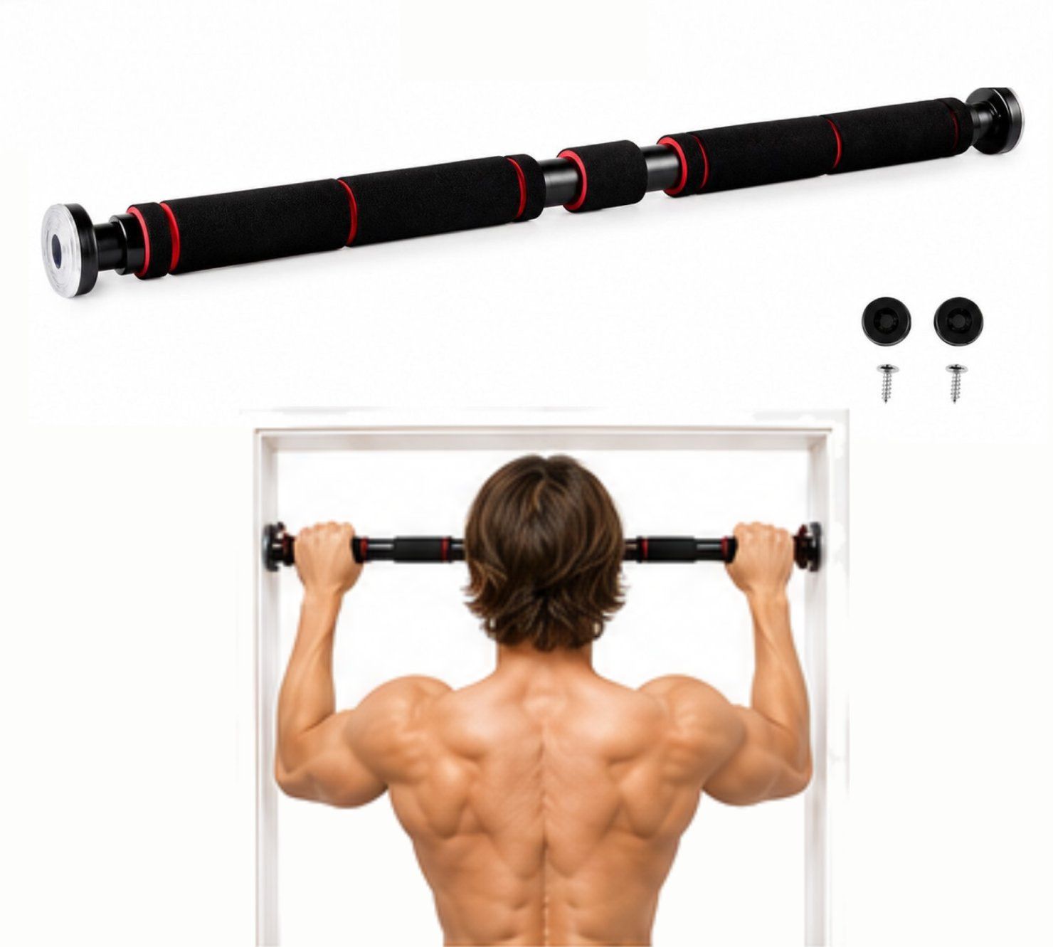 Heavy Duty Pull-Up Bar for Fitness Enthusiasts Pull-up Bar-image-10