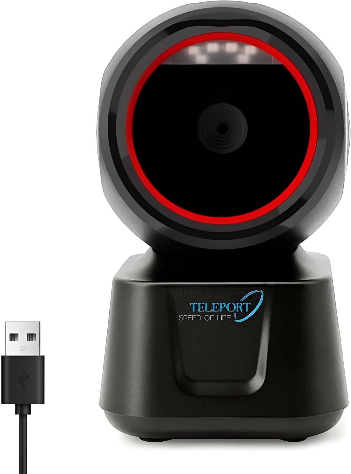 TELEPORT 2D QR & Barcode Scanner USB | CMOS Global Exposure Scanner | Plug & Play Reader for POS, Billing, Retail, Warehouse & Inventory Management 2D Camera Barcode Scanner-picture-21