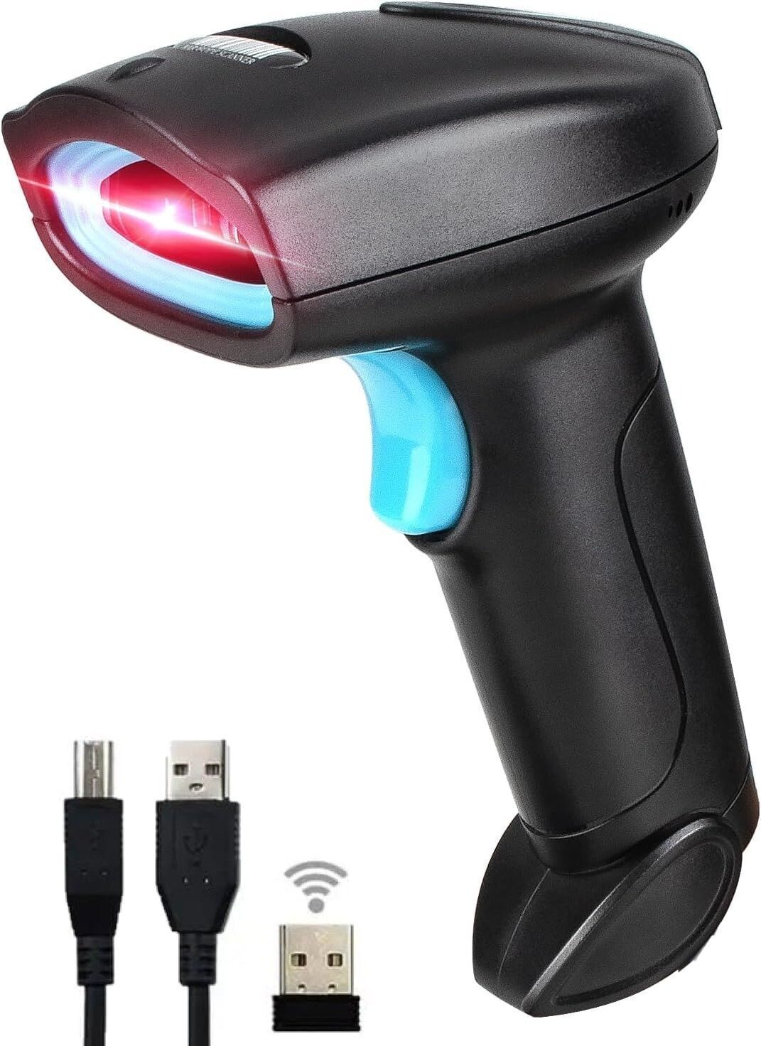 Truescan Wireless 2.4GHz and QR 2D &1D Wireless Handheld Indicator with Induction scanning and Suffix Settings 2D Camera Barcode Scanner-picture-13