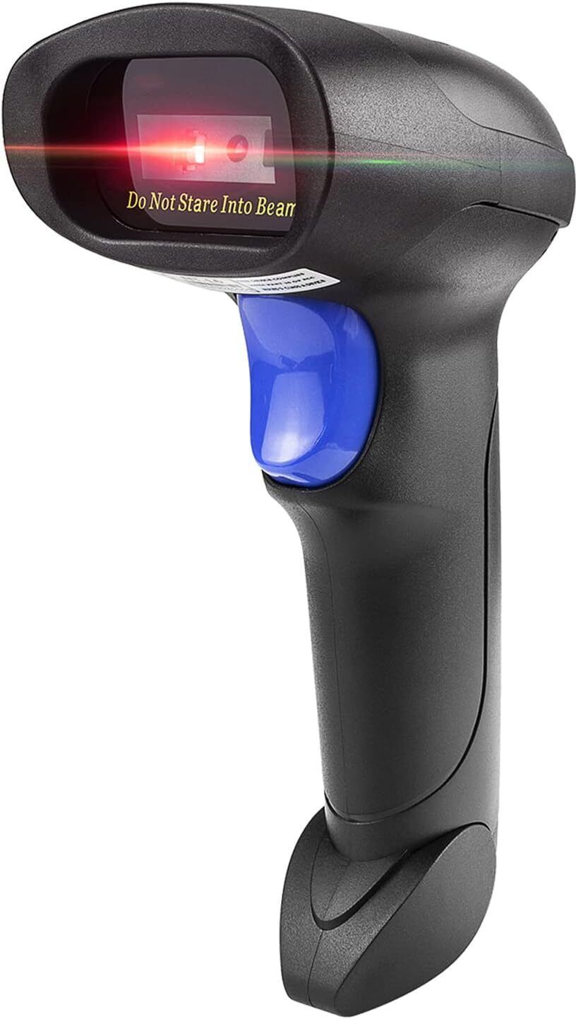 RAISA PRINTECH Wireless Barcode Scanner 1D Reader with Plug & Play for Computers, PC, Laptop, Desktop & POS Laser Barcode Scanner-image-23