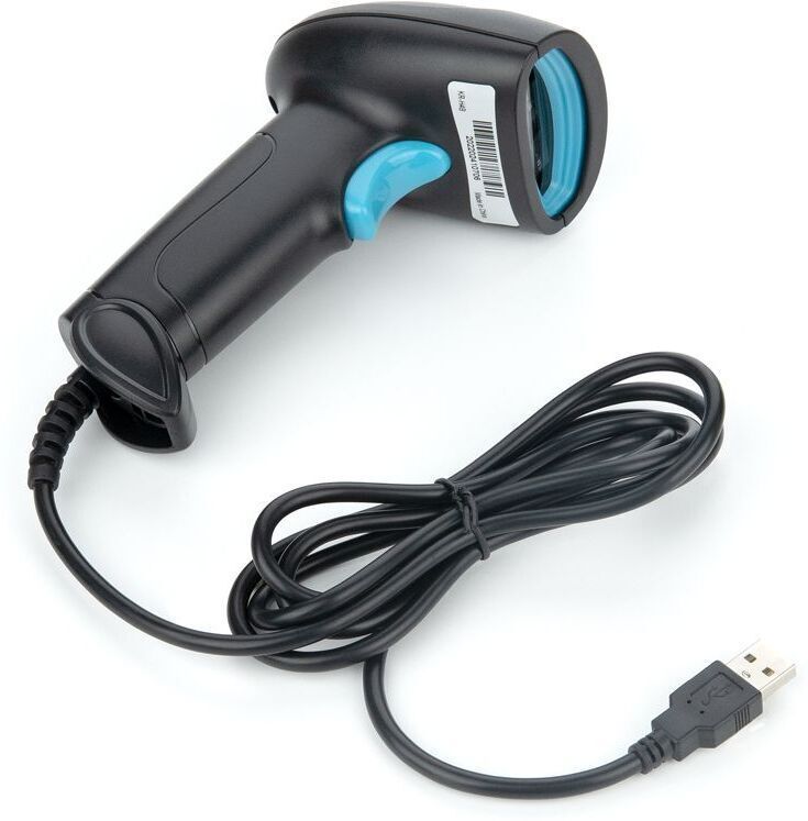 Nexscan HC-3208 2D Barcode Scanner | USB Wired 1D/2D/QR Code Reader | Reader for Retail Stores, Kirana Shops, Warehouses & Supermarkets 2D Camera Barcode Scanner