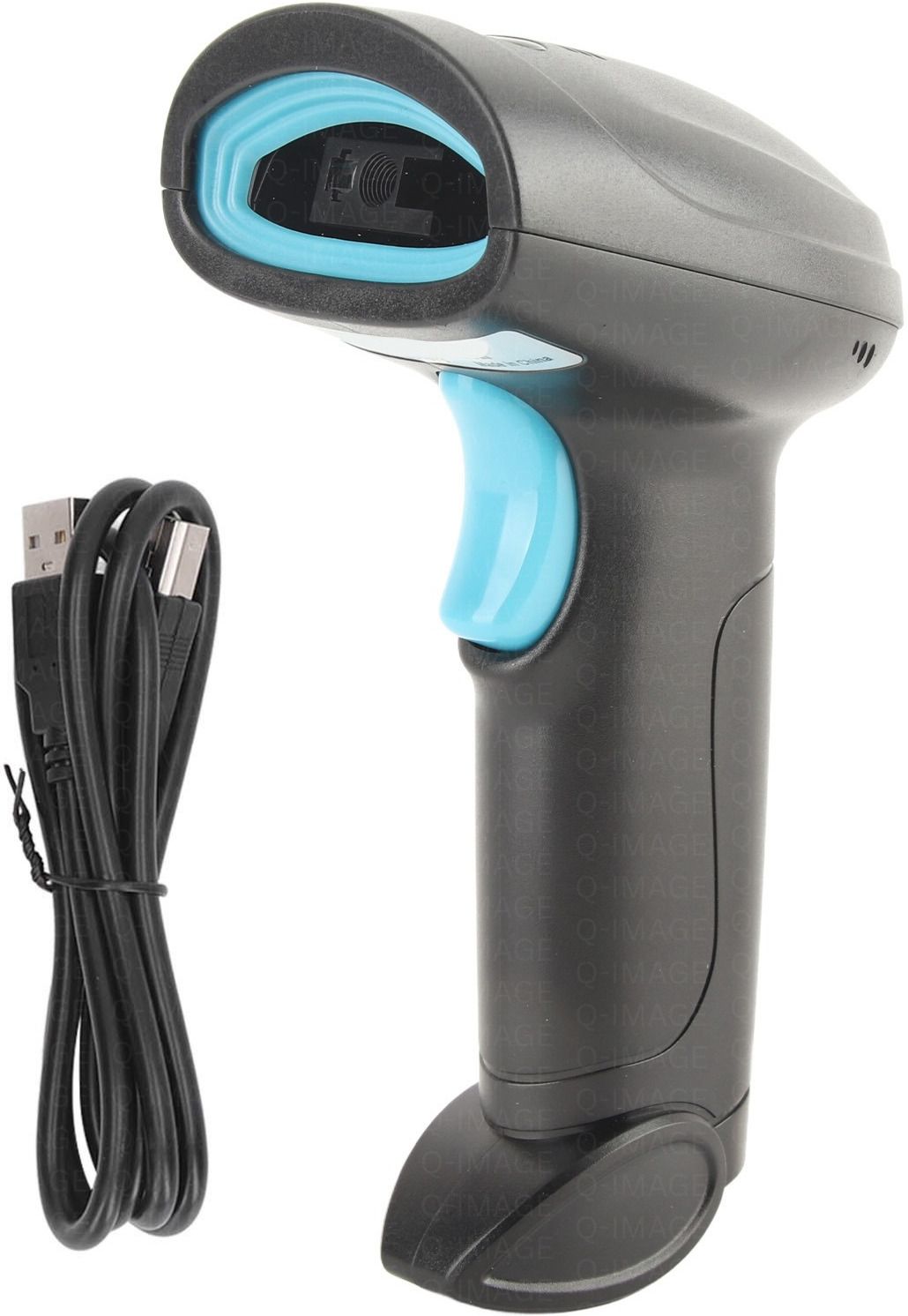 Q-IMAGE HT410 Barcode and QR 2D &1D Wired Handheld Indicator with Induction scanning and Suffix Settings 2D Camera Barcode Scanner-picture-20
