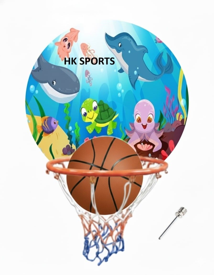Aquatic Round Basketball ring set Indoor Outdoor Basket Ball hoop Basketboard Basketball Ring-image-44