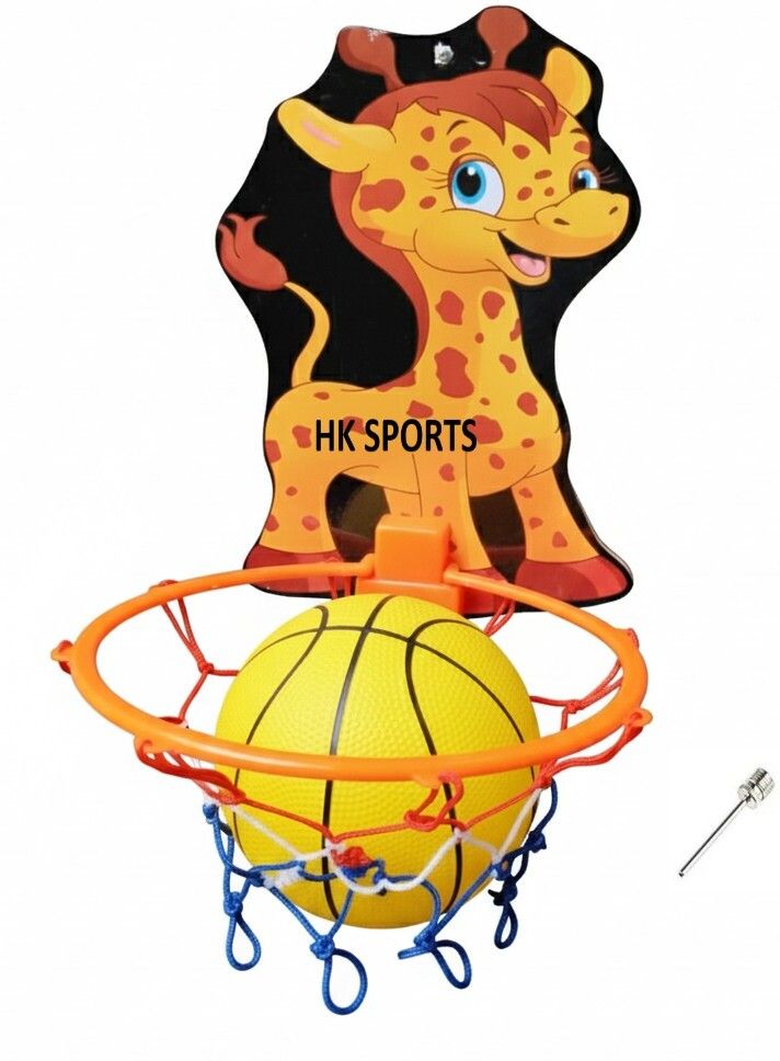 Giraffe Basketball ring set Indoor and Outdoor Kit Basket Ball hoop Basketboard Basketball Ring-image-29