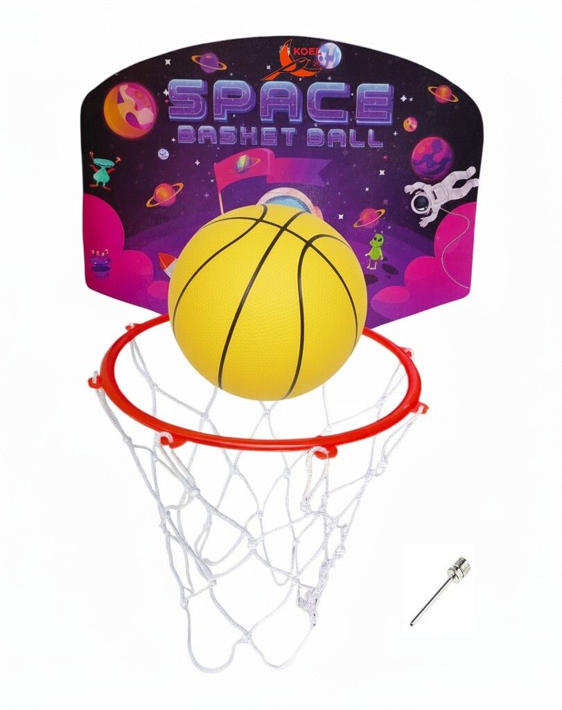 Space Printed Basketball ring set Indoor Outdoor Basket Ball hoop Basketboard Basketball Ring-image-22