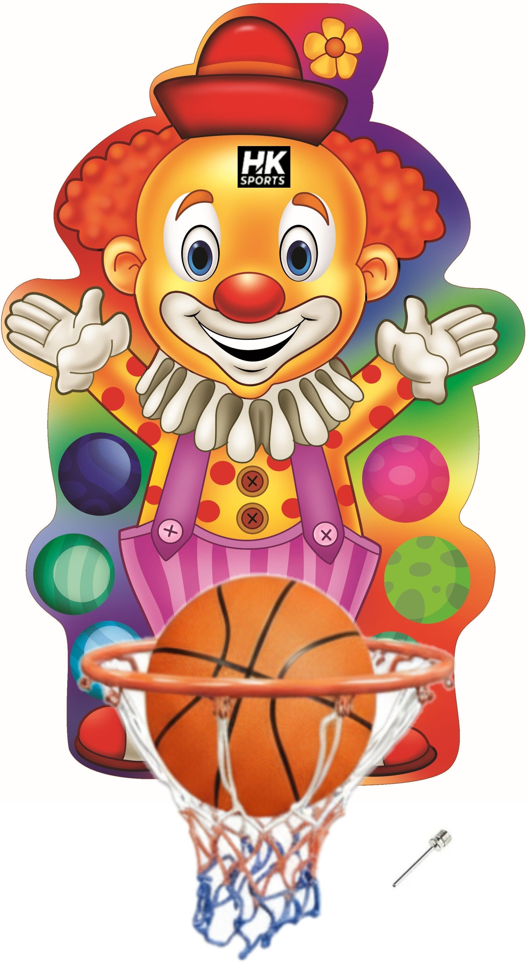 hk sports Joker Small Basketball ring set Indoor Outdoor Basket Ball hoop Basketboard Basketball Ring-picture-41