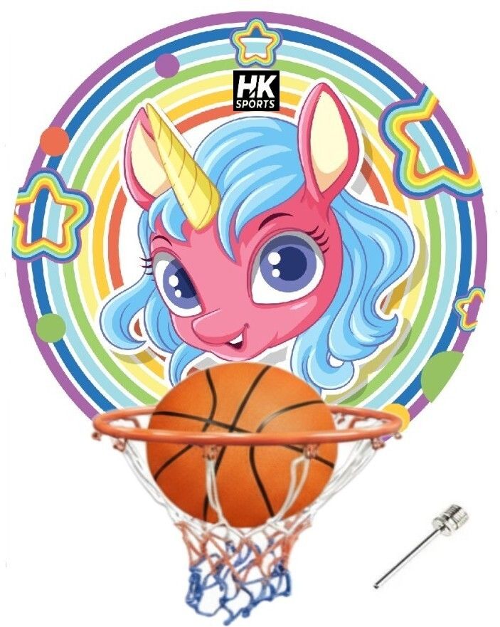 UNICORN Round Basketball ring set Indoor Outdoor Basket Ball hoop Basketboard Basketball Ring-image-45