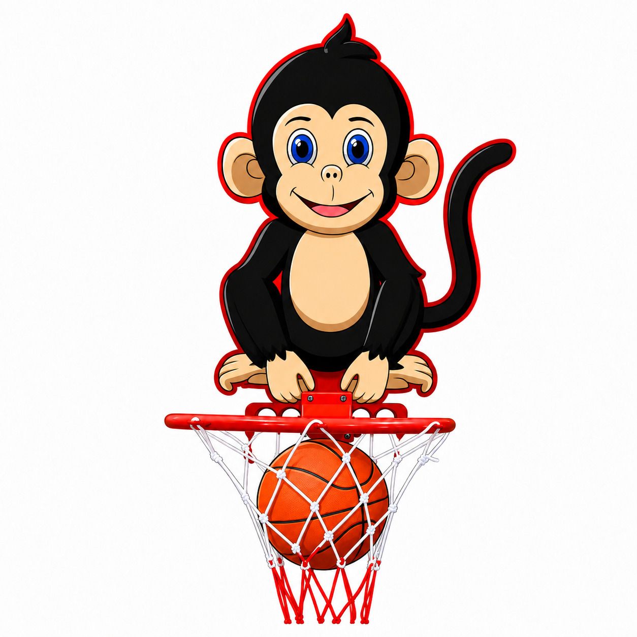 Mini Basketball Hoop Set for Kids with Ball | Indoor Outdoor Sports Toy Basketball Ring-image-47
