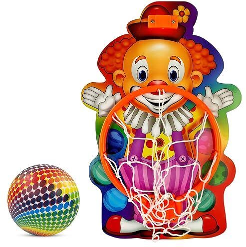 Joker Kids Hangable Indoor/Outdoor Basket Board Kit| Basket Ball Set| Basketball Ring