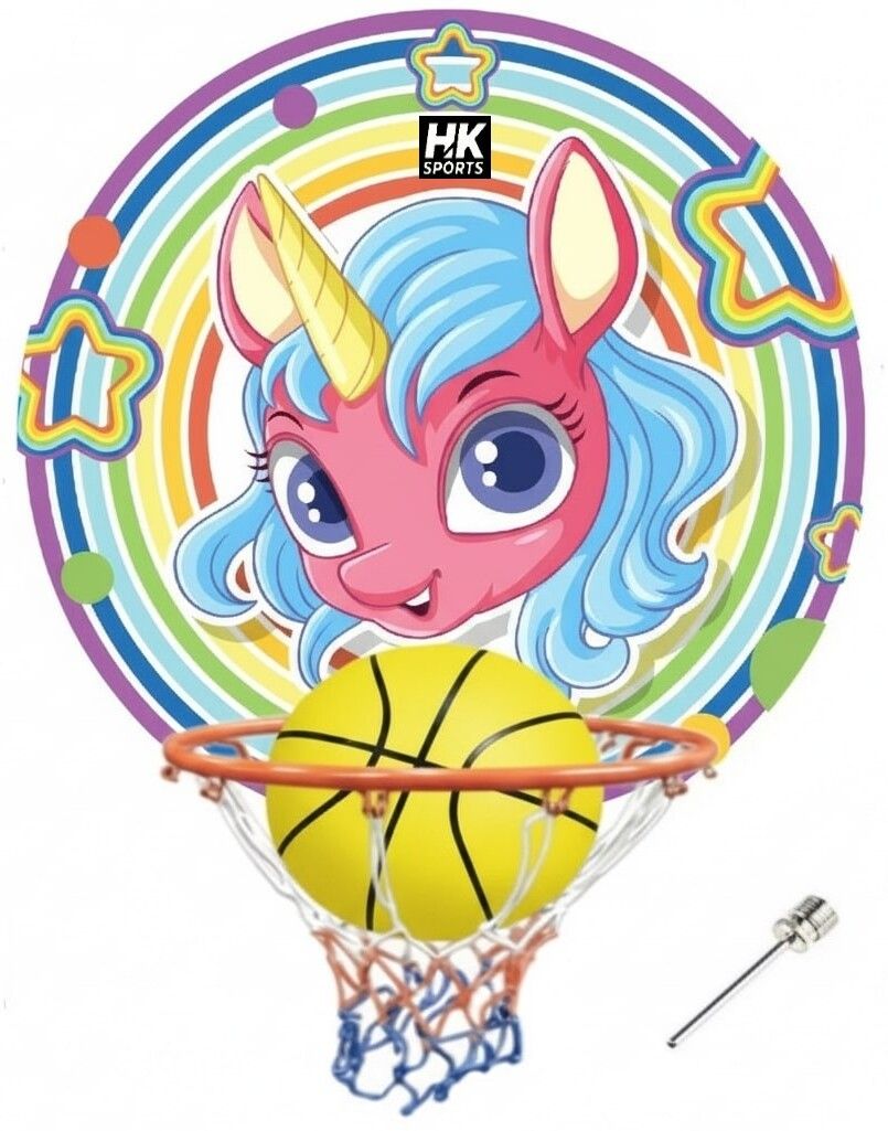 UNICORN Round Basketball ring set Indoor Outdoor Basket Ball hoop Basketboard Basketball Ring-image-47