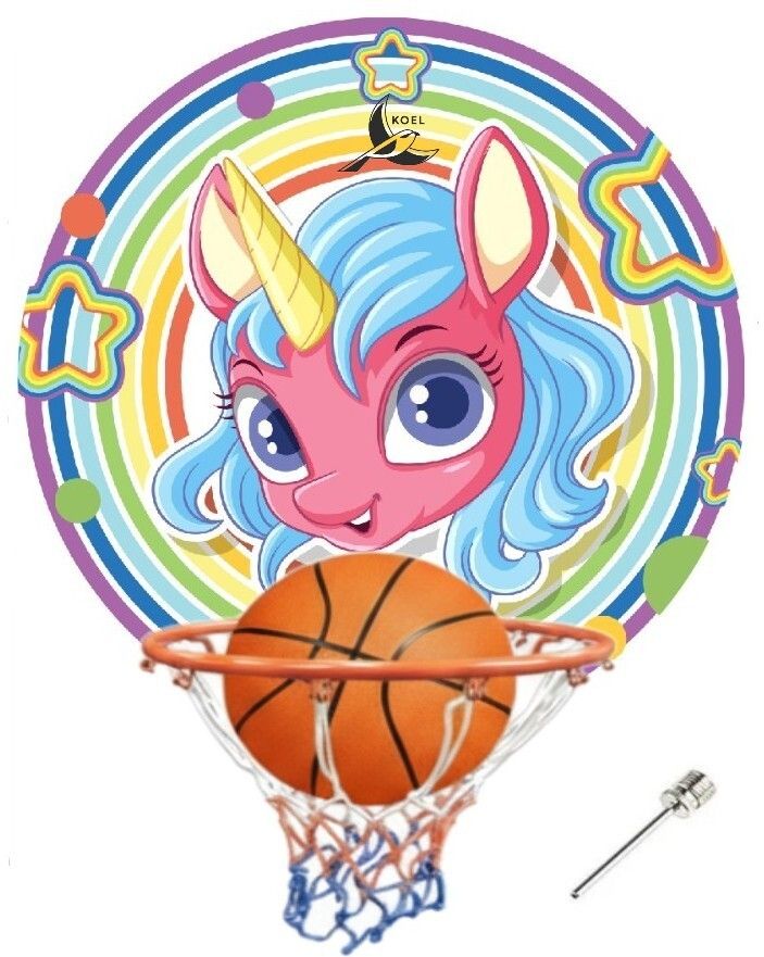 UNICORN Round Basketball ring set Indoor Outdoor Basket Ball hoop Basketboard Basketball Ring-image-40