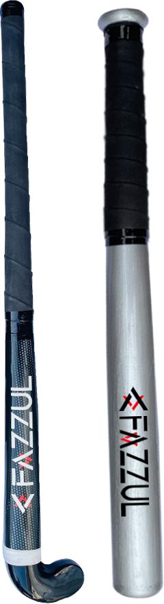 fazzul Wooden Baseball bat Heavy Duty with Hockey Stick (Black) Willow BaseballBat For 15+ Yrs-picture-36