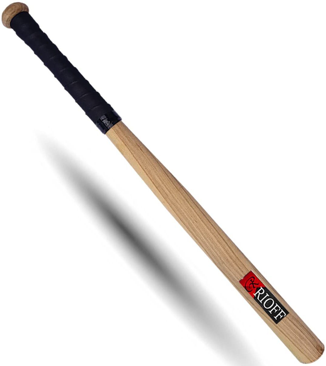 rioff Wooden Baseball bat - Heavy Duty for Self Defence Willow Baseball Bat For 15+ Yrs-picture-12