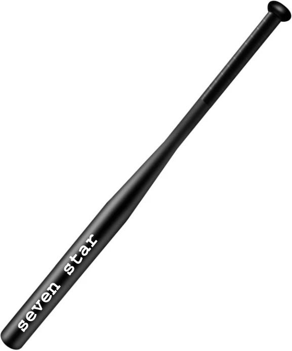 RJM Heavy Duty Natural Wood Baseball Bat Self Defense classic baseball {black} Willow Baseball Bat For 15+ Yrs-image-11