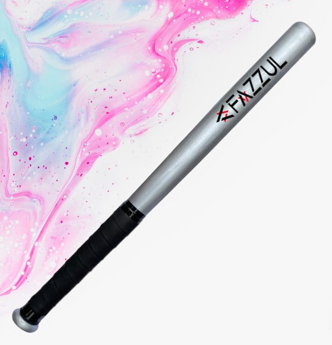 Baseball bat for self defence (Silver) Willow Baseball Bat For 15+ Yrs-image-37