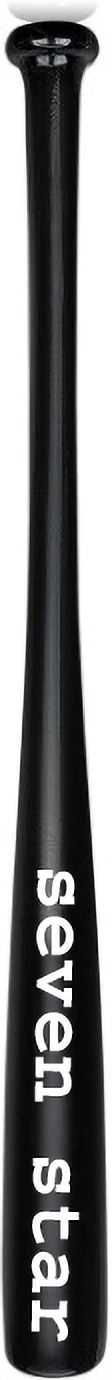 houseofcommon Classic Heavy Duty Natural Wood Baseball Bat Self Defense {black edition} Willow Baseball Bat For 15+ Yrs-picture-27