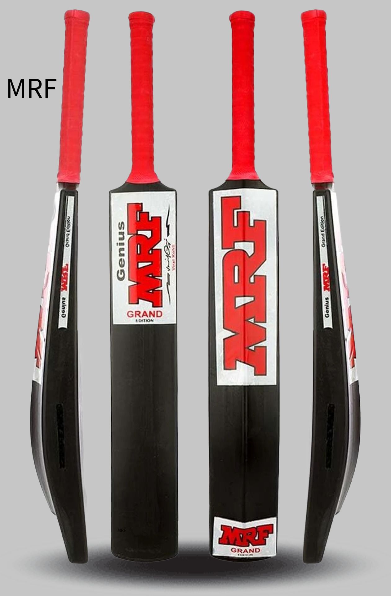 mrf Virat Kholi Genius Edition Poplar bat PVC/Plastic Cricket Bat For 15+ Yrs-picture-38