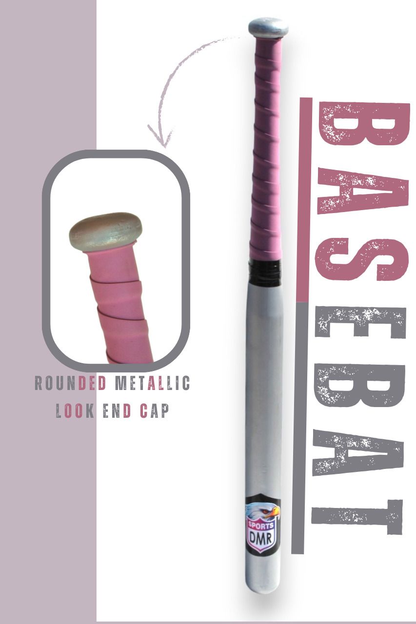 dmk PVC BasBat UNIQUE QUALILITY PINK Maple Baseball Bat For 15+ Yrs-picture-7