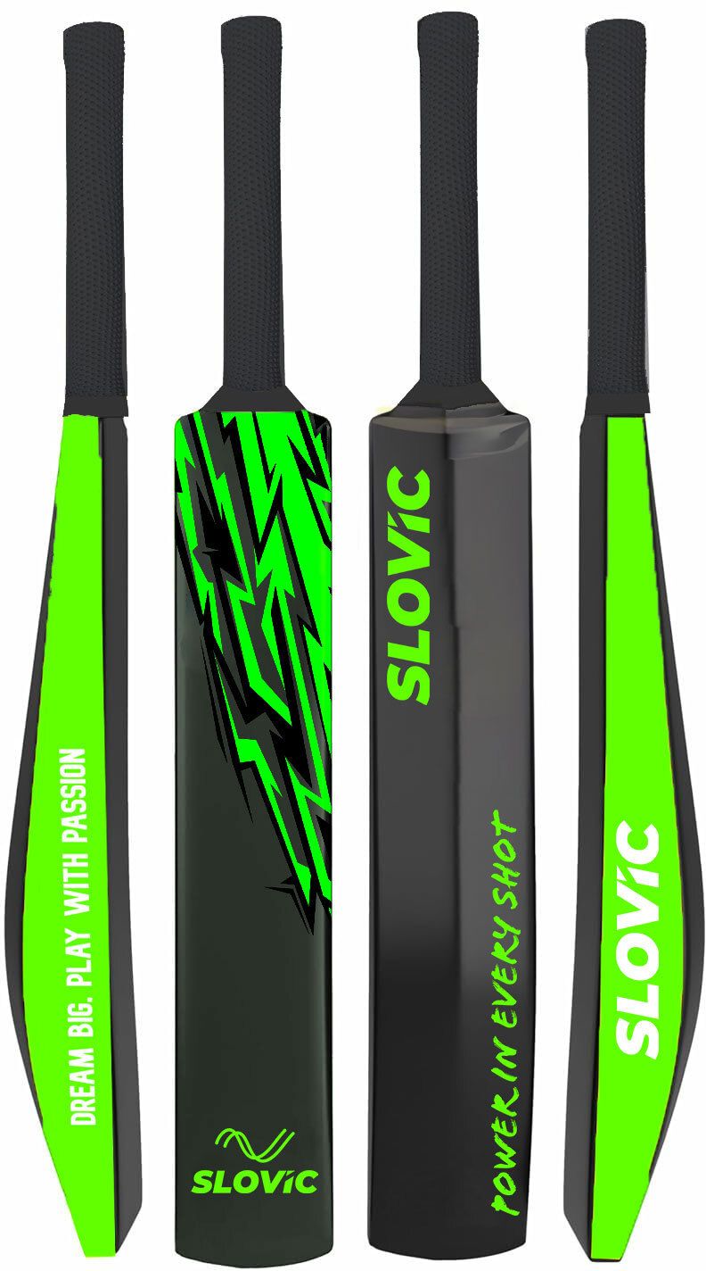Lightweight High-Quality Plastic Tennis Cricket Bat| Indoor & Outdoor PVC/Plastic CricketBat For 15+ Yrs-image-40