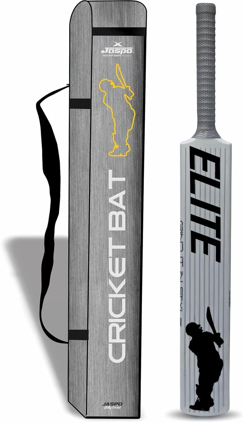 jaspo Slog Elite Hybrid Bat, PU Filled Premium Hard plastic Full size PVC/Plastic Cricket Bat For 15+ Yrs-picture-13