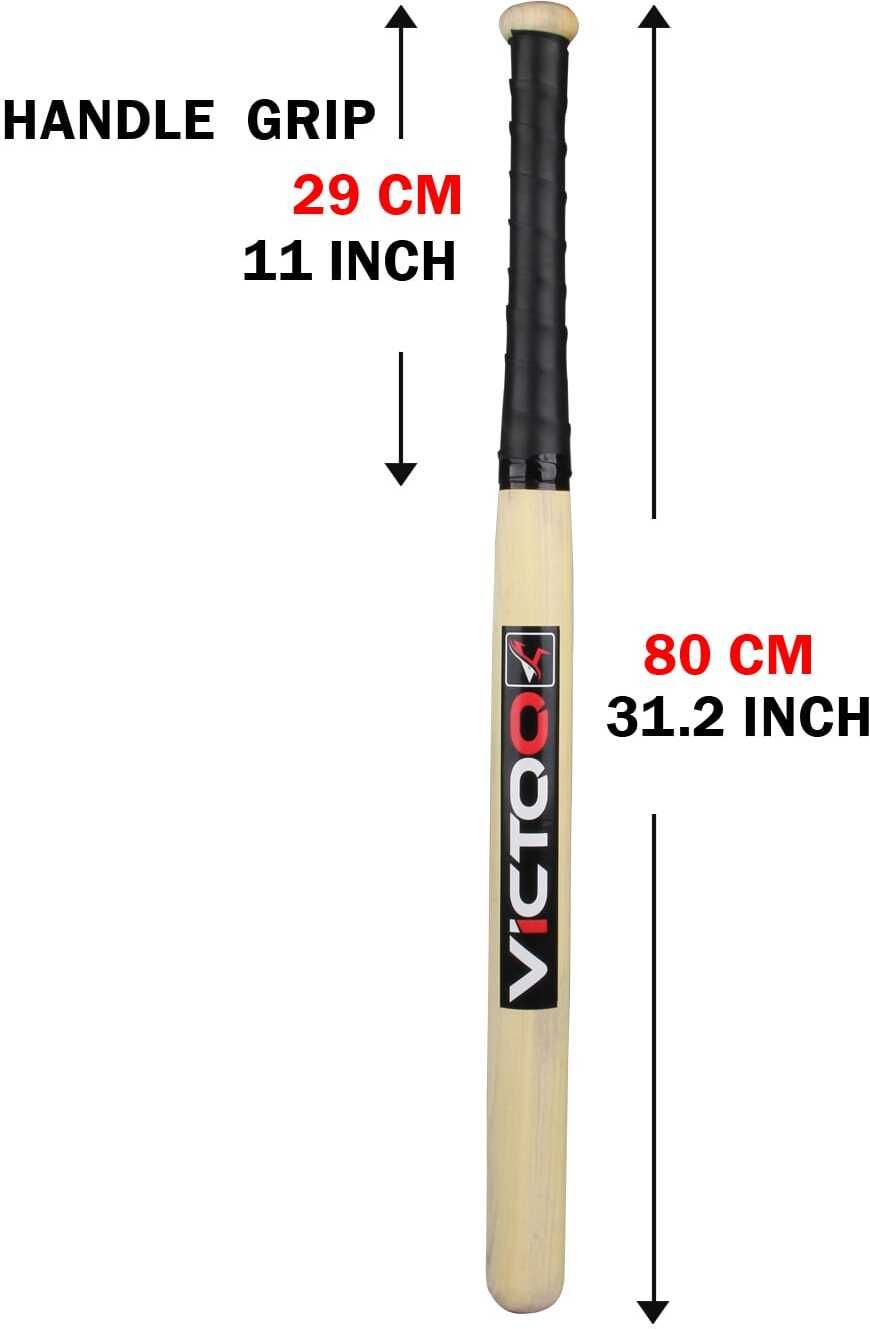 Wooden BaseBatll Bat!1 Willow BaseballBat For 15+ Yrs-image-20