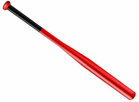 seven star-24 red Heavy Duty Natural Wood Baseball Willow Baseball Bat For 15+ Yrs-image-3