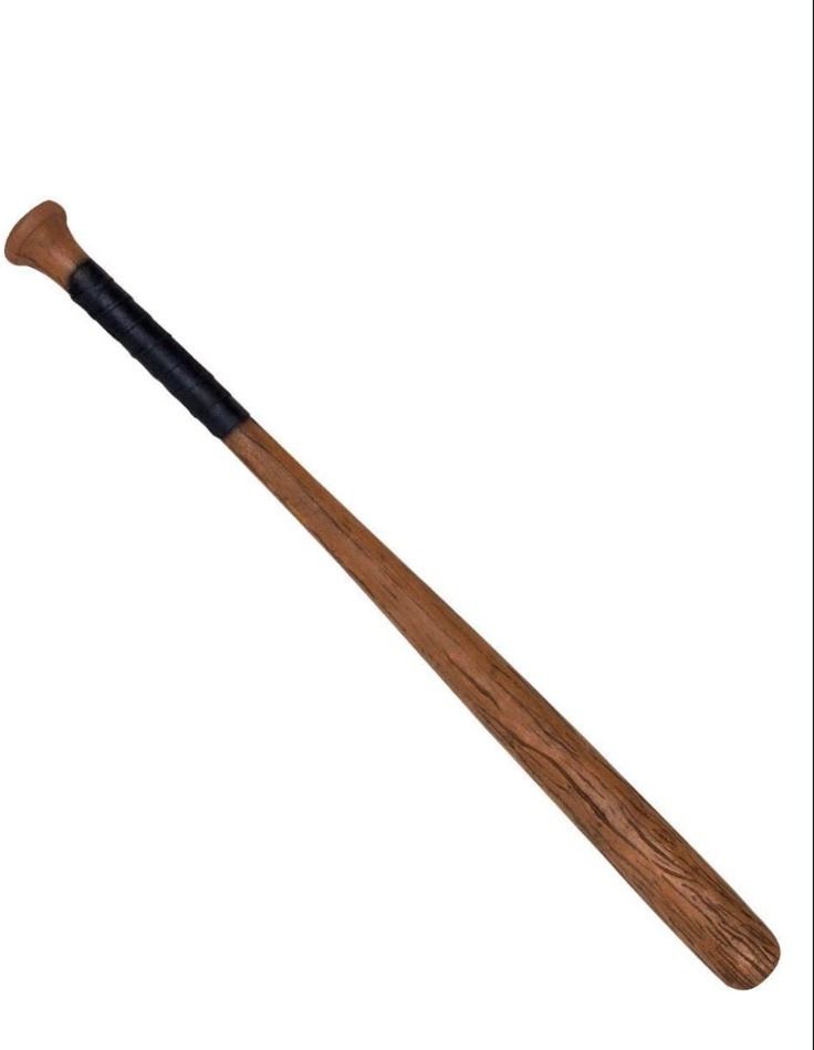 YSIGLOBEL (Heavy Duty)Natural Wood Baseball Bat unisex baseball {black brown..} Willow BaseballBat For 15+ Yrs