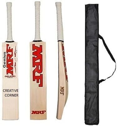 creative corner NEW SPACIAL MF GENIUS ENDSROED (F-203) Poplar Willow Cricket Bat For 15+ Yrs-picture-31
