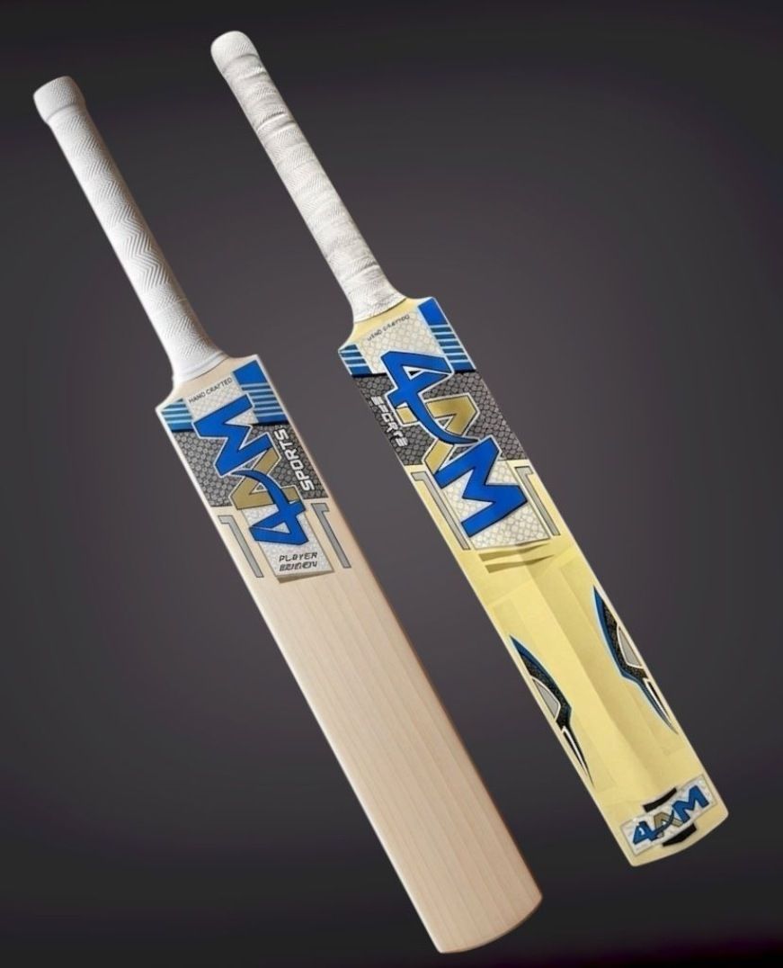 4am sports 4AM BAT POPLAR_A19 Poplar Willow Cricket Bat For 11 - 13 Yrs-picture-17