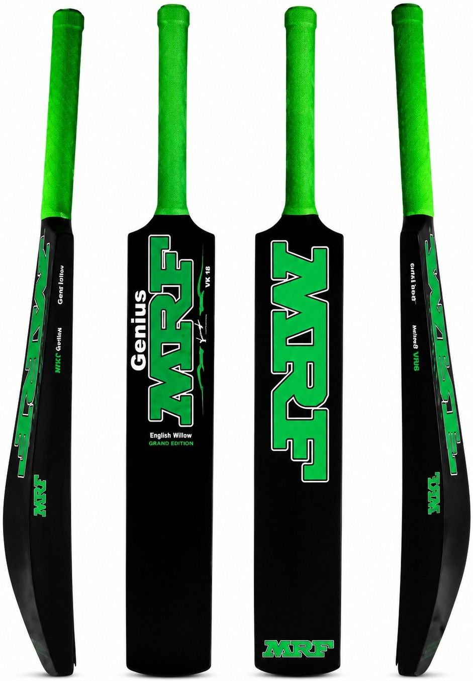 fyzikpro MRF Genius Full Size PVC Cricket Bat - Durable & Lightweight for Beginners PVC/Plastic Cricket Bat For 15+ Yrs-picture-43