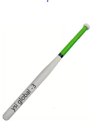 ysiglobal115 silver Heavy Duty Natural Wood Baseball Bat ,FOR Self Defense Willow BaseballBat For 15+ Yrs